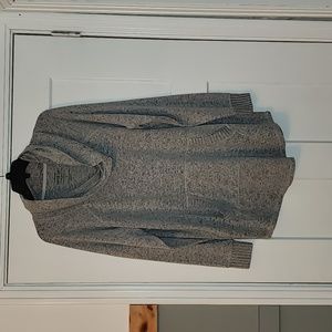 Torrid. Gray cowl neck sweater. Size 1